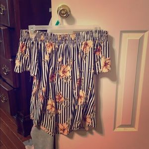 Off the shoulder blouse